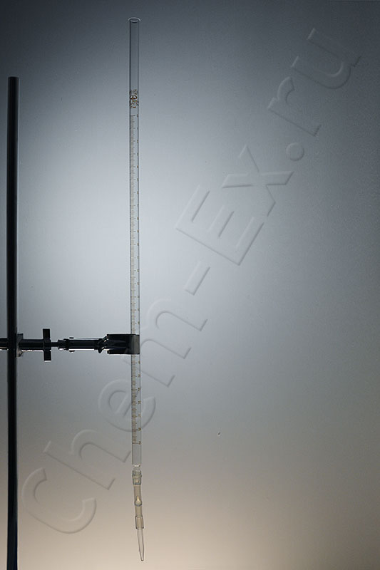 Бюретка 1-3-2-25-0,1 с оливой и наконечником (10000003) в Уфе