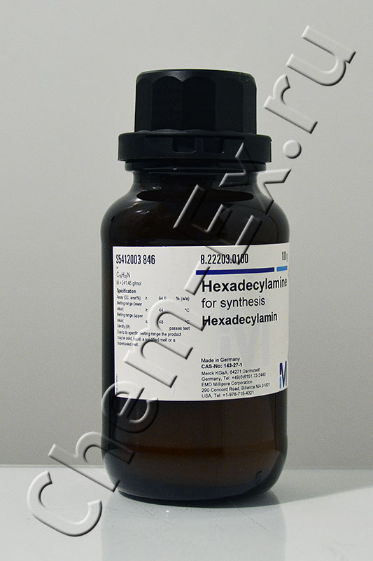Гексадециламин для синтеза (Merck 8.22203.0100), 100 г