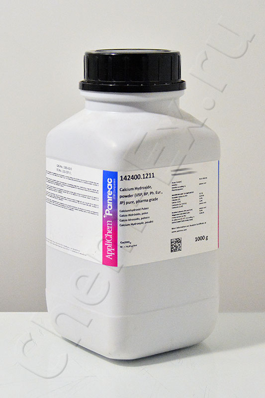 Кальций гидроксид, порошок, фарм (RFE, USP, BP, Ph. Eur.) (Panreac 142400.1211) 1 кг в Уфе