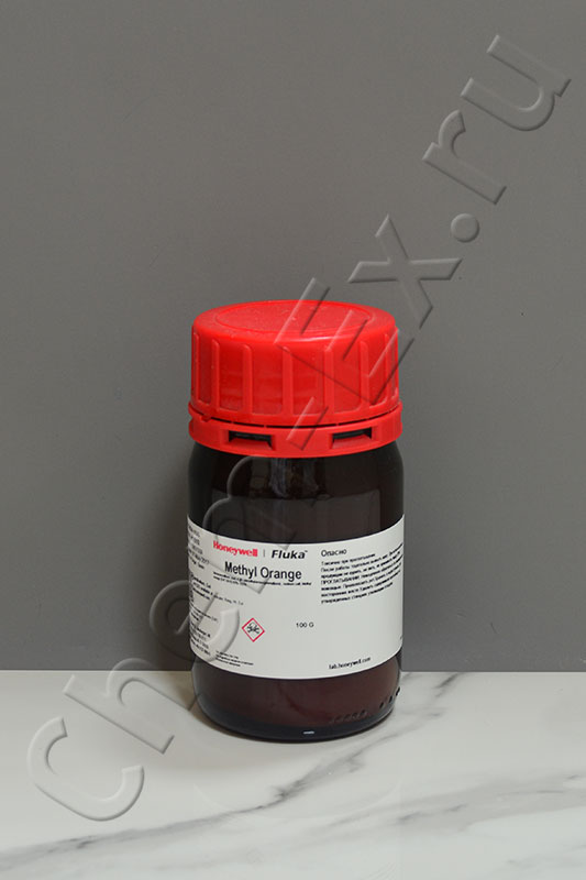 Метиловый оранжевый Reag. Ph. Eur. (Honeywell Fluka 32624), 100 г  в Уфе