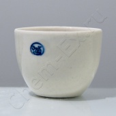 Тигель фарфоровый низкий № 5 (d=55, h=42) в Уфе Тигель фарфоровый низкий № 5 (d=55, h=42) в Уфе