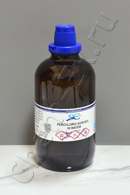 Хлорная кислота 60 % AR/ACS в воде (SC), 1 л (1,5 кг) в Уфе
