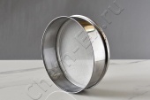 Сито лабораторное, нержавеющая сталь, d=200, h=50, ячейка 0,5 (сетка - нержавеющая сталь), с калибро в Уфе Сито лабораторное, нержавеющая сталь, d=200, h=50, ячейка 0,5 (сетка - нержавеющая сталь), с калибро в Уфе