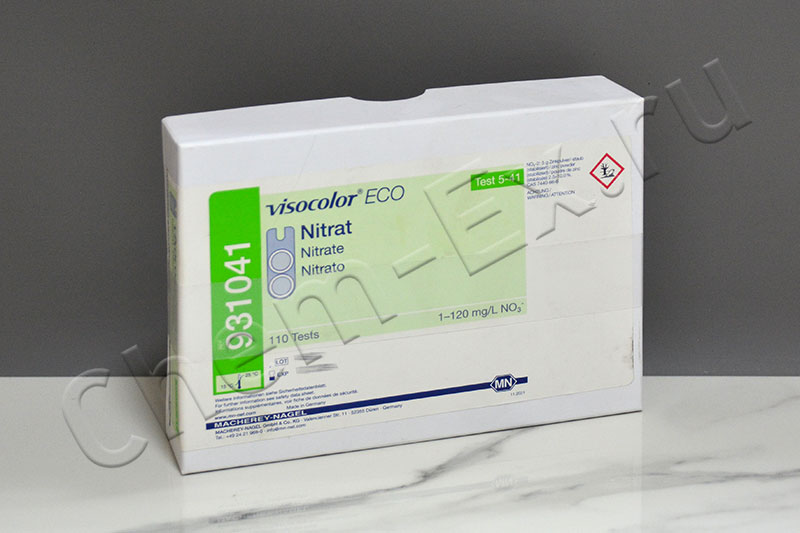 Тест-набор на нитраты 1,0-120,0 мг/л VISOCOLOR ECO (Macherey-Nagel 931041), 110 тестов в Уфе