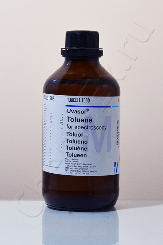 Толуол, для спектроскопии, Uvasol® (Merck 1.08331.1000) 1 л в Уфе