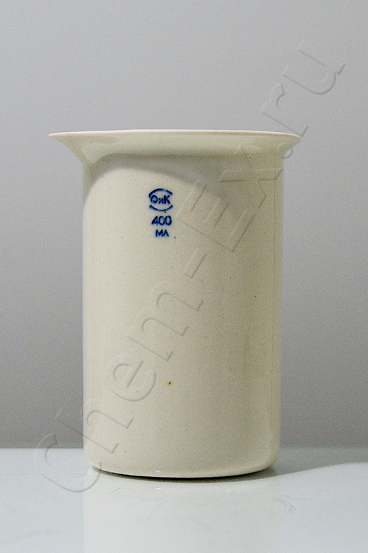 Стакан фарфоровый № 5 (400 мл) (d=75 мм, h=120 мм) в Уфе