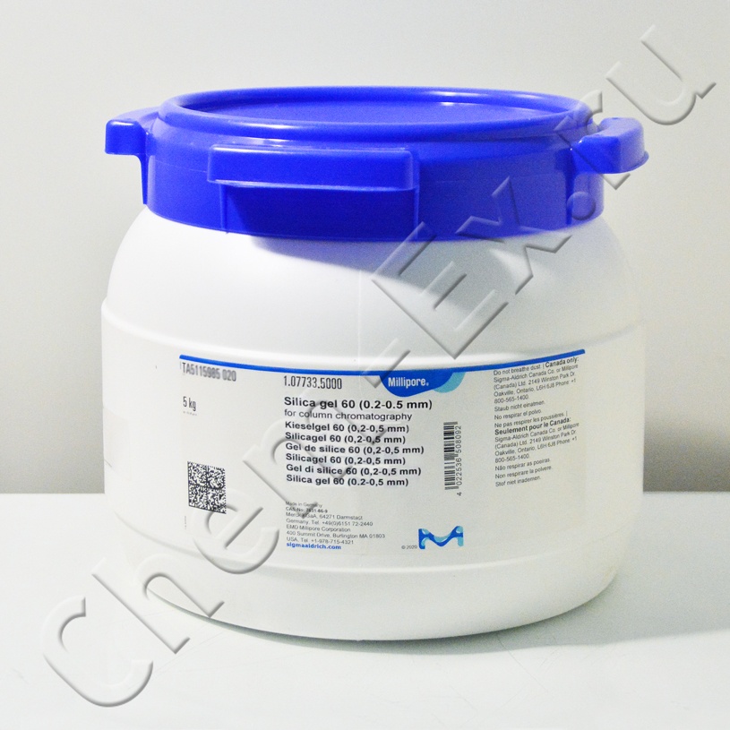 Силикагель 60 (фр 0,2-0,5 мм) (Merck 1.07733.5000) 5 кг в Уфе