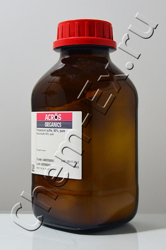 Калий сернистокислый 90.0 %, pure (Acros 44021 0010) 1 кг в Уфе