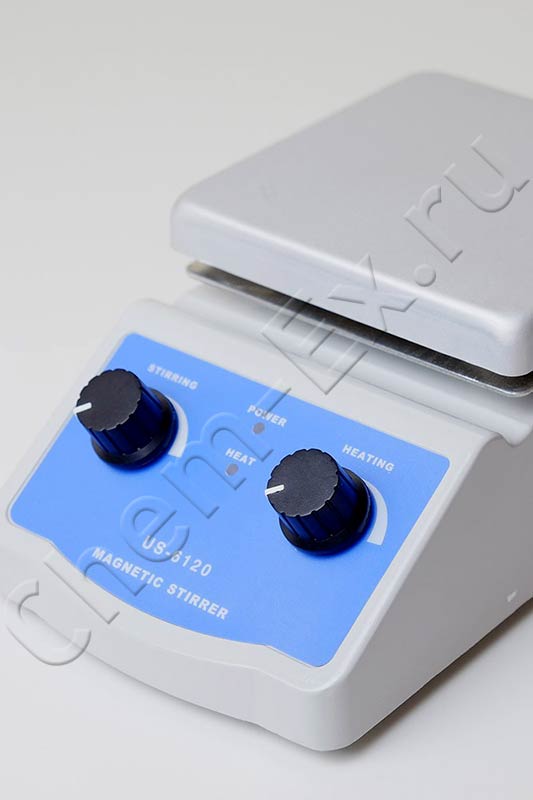 Мешалка магнитная с подогревом US-6120 (ULAB)
