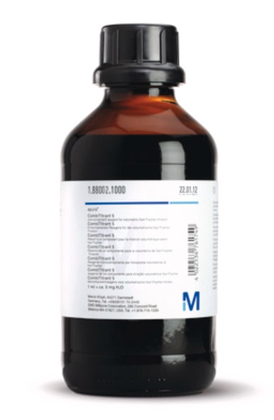 CombiTitrant 2, для однокомп. титрования по Карлу Фишеру Aquastar™ (Merck 1.88002.1000) 1 л в Уфе