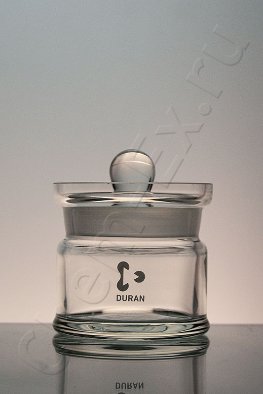 Бюкс для взвешивания, 125 мл, 65х63 мм, с притертой крышкой (Duran 242090207) в Уфе