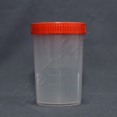 Контейнер для проб 200 мл, с завинч. крыш., град., 64х93 мм, нестер., ИУ, ПП (Aptaca) (12002817) в Уфе