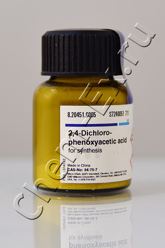 2,4-Дихлорфеноксиуксусная кислота (Merck 8.20451.0005), 5 гр.