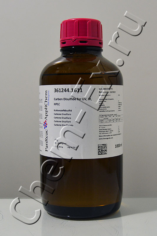 Сероуглерод 99,9% для УФ-ИК-ВЭЖХ (Panreac 361244.1611), 1 л