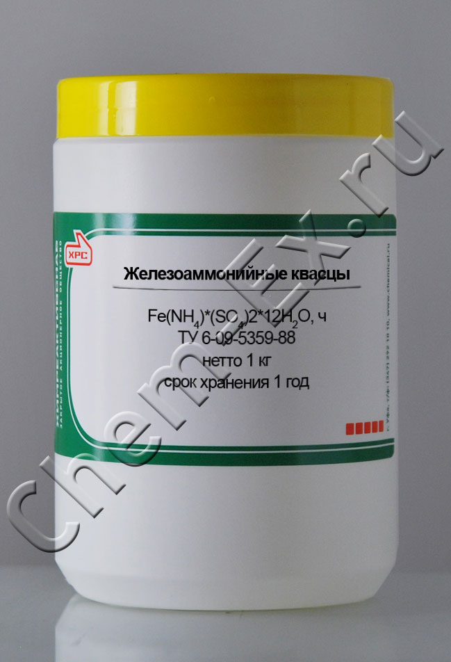 Железоаммонийные квасцы (ч)  в Уфе