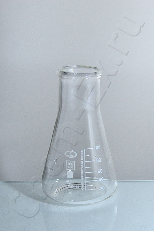 Колба КН-2-100, d-34 мм, со шкалой, ТС (Минимед 10000838)