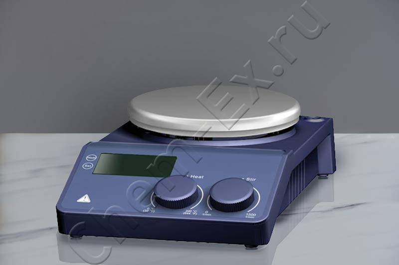 Мешалка магнитная US-1500D (20 л, 340 °С, d 135 мм, 0-1500 об/мин) в Уфе