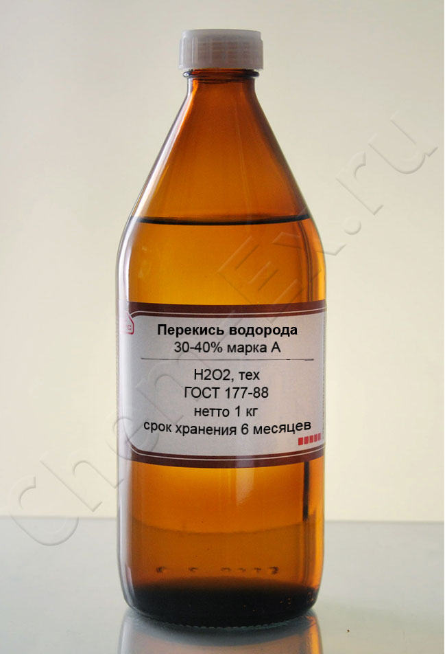 Перекись водорода (тех) 30-40 % марка А в Уфе