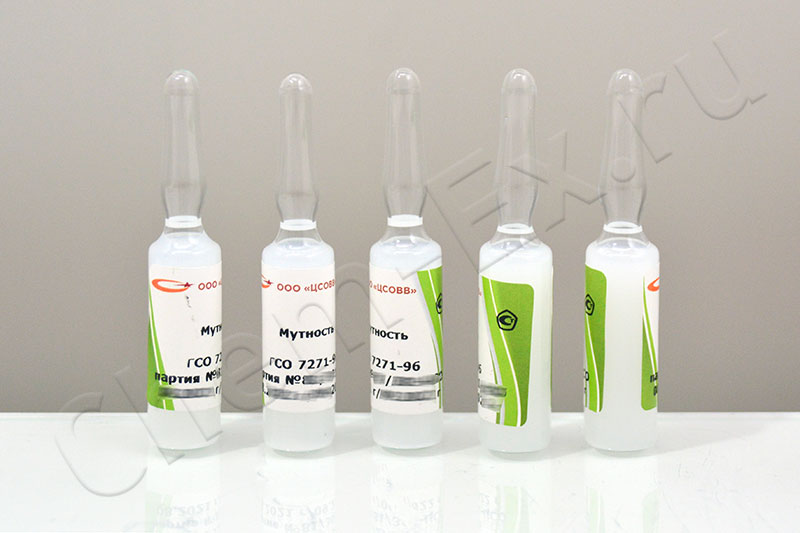 ГСО мутности (формазиновая суспензия) (4000ЕМФ), амп. 5 см3, ГСО 7271-96 в Уфе