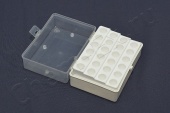 Штатив с крышкой для пробирок 1,5-2 мл, 24 гнезда, ПП (Deltalab M-052) в Уфе