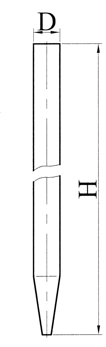 Колонка хроматографическая d=9 мм, L=200 мм в Уфе