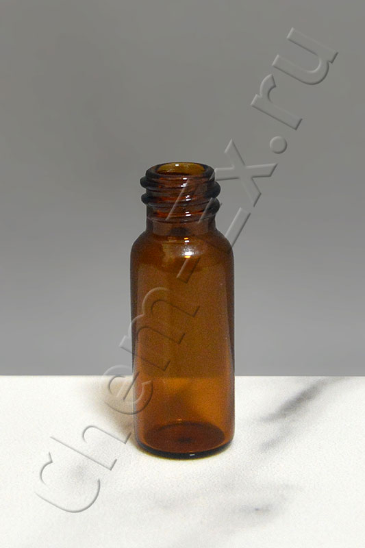 Виала 2 мл, темное стекло 5.1, d 11,6х32 мм, с резьбой (9-425), без крышки (арт. HM-0717)