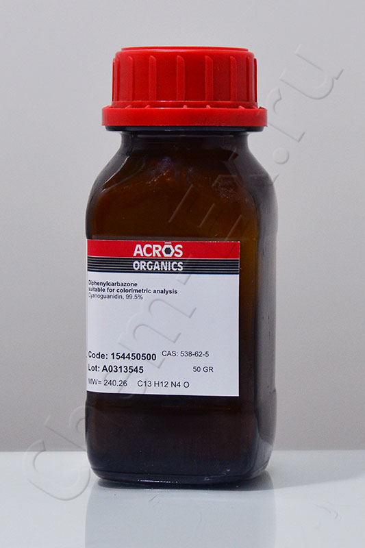 Дифенилкарбазон (Acros 15445 0500) 50 г