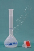 Колба мерная 50 мл с пробкой 12/21, класс В, ПП (Vitlab 672941) в Уфе