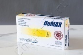 Перчатки DeMax (смотровые, латексные, нестерильные, неопудренные), размер L, уп/50 пар (Упаковка)