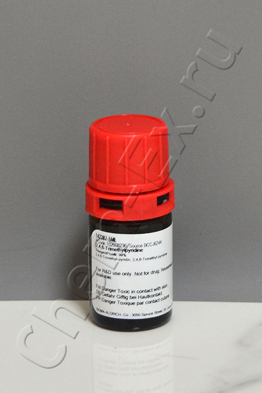 Триметилпиридин-2,4,6 (коллидин-2,4,6) 99 % (Sigma-Aldrich 142387), 5 мл в Уфе