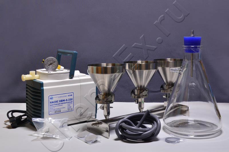 Прибор вакуумного фильтрования ПВФ- 47/3 НБ (ВВ) в комплекте  в Уфе