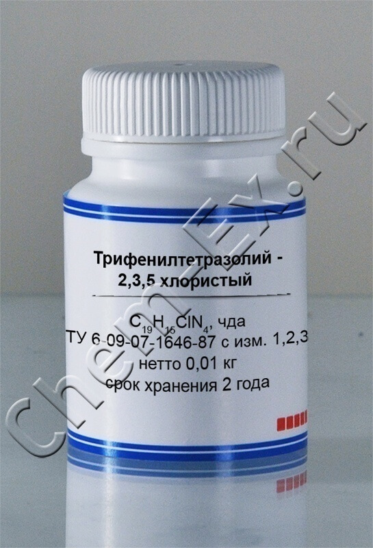 Трифенилтетразолий-2,3,5 хлористый (чда) в Уфе