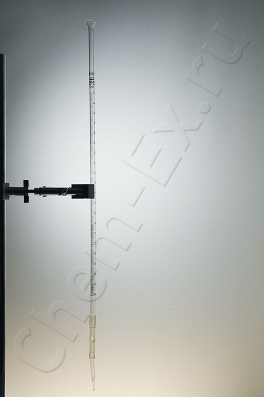 Бюретка 1-3-2-10-0,05 с оливой и наконечником (10000001) в Уфе