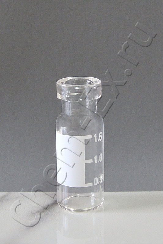 Виала 2 мл, светлое стекло 7.0, d 11,6х32 мм, обжимная N11, со шкалой (арт. HM-0543)