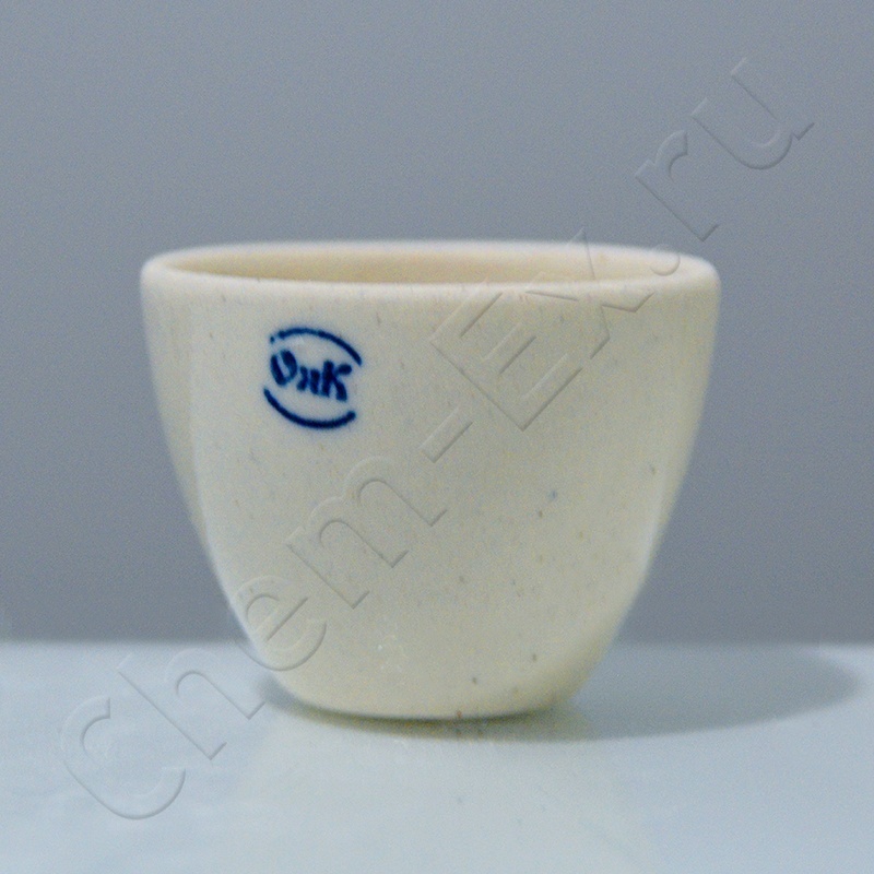 Тигель фарфоровый низкий № 4 (d=45, h=35) в Уфе