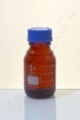 Банка 250 мл с крышкой, темная, град., GL45 (Duran 218063656) в Уфе