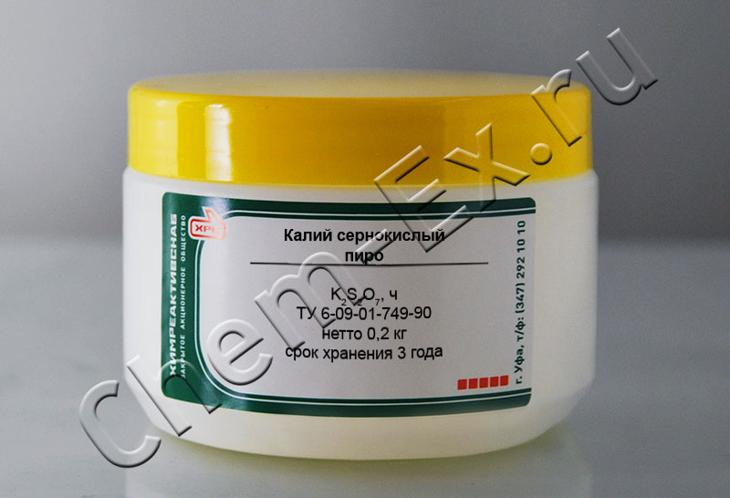 Калий сернокислый пиро (ч) в Уфе
