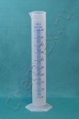 Цилиндр 500 мл с нос., рельефная синяя шкала, d = 58 мм, h = 360 мм, ПП Vitlab (651081) в Уфе Цилиндр 500 мл с нос., рельефная синяя шкала, d = 58 мм, h = 360 мм, ПП Vitlab (651081) в Уфе