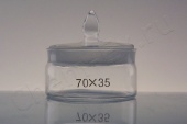 Бюкс (стакан для взвешивания) СН-65/11 (d=70, h=35) (исп.2) ТУ (1302) (Шт.)