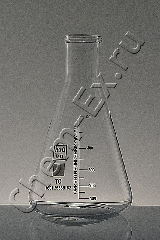 Колба КН-2-250, d-34 мм со шкалой ТС (1121) Колба КН-2-250, d-34 мм со шкалой ТС (1121)