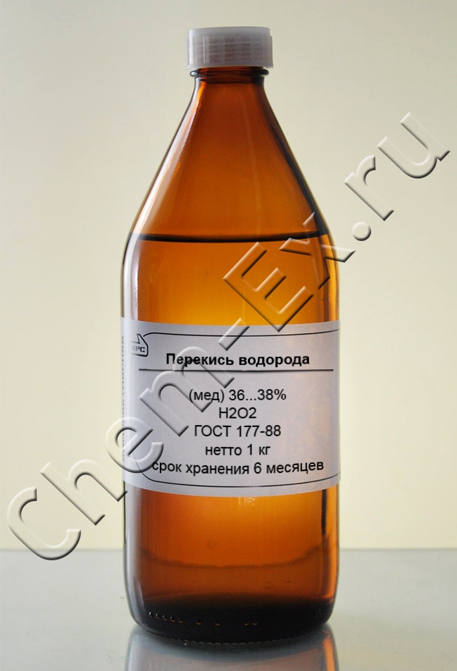 Перекись водорода (мед) 36...38% в Уфе