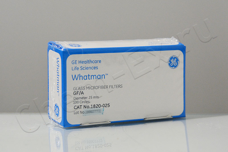 Фильтр Grade GF/A d = 25 мм, 1.6 мкм, стекловолокно, нестерильный (Whatman 1820-025) 100 шт/уп в Уфе