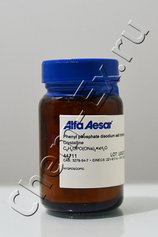 Фенилфосфат динатриевая соль 1-водн. 98% (Alfa Aesar 44711) 25 г