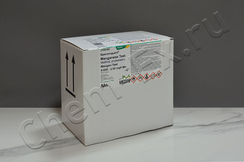 Тесты на марганец фотометрические (0,005-2,0 мг/л Mn) Spectroquant® (Merck 1.01846.0001), 250 тестов в Уфе