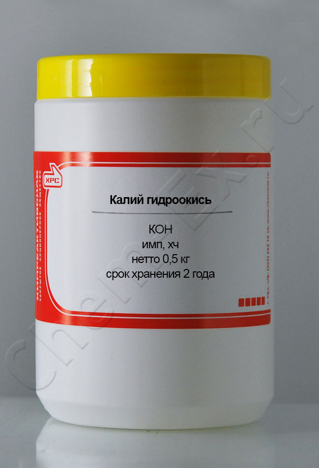 Калий гидроокись (имп, хч) в Уфе