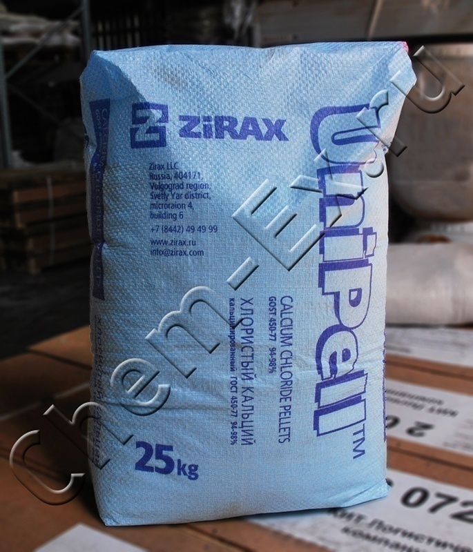 Кальций хлористый  б/в (тех, 1с) (гран.) в Уфе