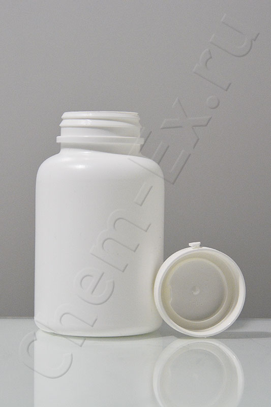 Банка 150 мл с защелкивающейся крышкой, контроль вскрытия, ПЭ (БПН-150) в Уфе