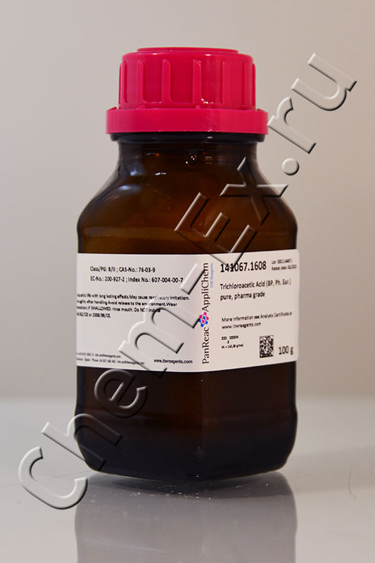 Трихлоруксусная кислота Ph. Eur. (Panreac 141067.1608), 100 г в Уфе