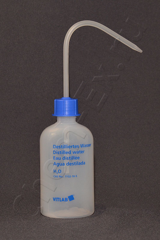 Промывалка безопасная VITsafe (дистиллированная вода) 250 мл, GL25, ПЭНП (Vitlab 1331819) в Уфе