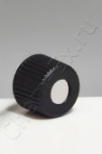 Крышка для виалы черная, d 13 мм, с отверстием, с септой из красного PTFE / белого силикона (арт. HM в Уфе